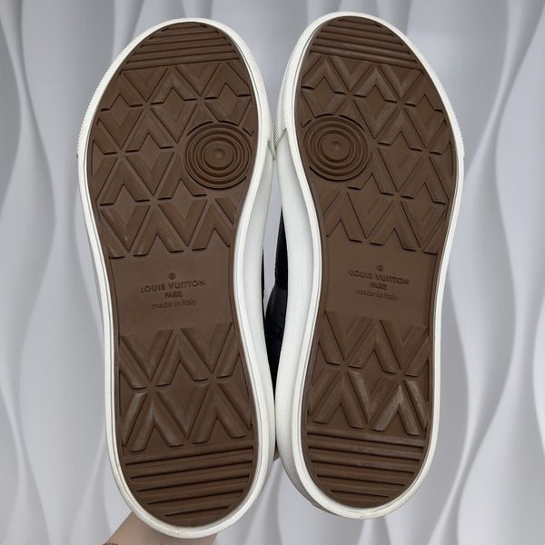 Trocadero LV Monogram Eclipse Reverse кросівки чорні з канви 3927 фото