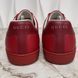 Ace Interlocking GG Sneakers Red Leather