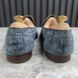 Loafers Dress Shoes Crocodile Alligator Skin Leather 3374 фото 7