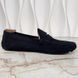 Shade Damier Penny Moccasin Blue Suede