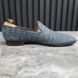Loafers Dress Shoes Crocodile Alligator Skin Leather 3374 фото 6