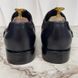 Oxfords Dress Shoes Strap Blue Brown Leather