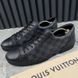 Match Up Sneakers Damier Graphite Canvas Black Leather