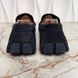 Shade Damier Penny Moccasin Blue Suede