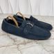 Monte Carlo Driving Moccasin Blue Suede