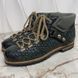 Hiking Boots Strap Green Grain Leather