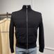 Circle Logo кардиган чорний в'язаний із вішалкою та пильником LVJACKET фото 10
