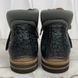 Hiking Boots Strap Green Grain Leather
