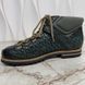 Hiking Boots Strap Green Grain Leather