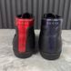 Ace Web High Sneakers Bees EMbroidered Black Leather\