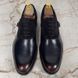 Oxfords Dress Shoes Strap Blue Brown Leather
