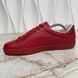 Ace Interlocking GG Sneakers Red Leather