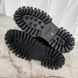Черевики комбат Zip Jumbo GG Monogram чорні шкіряні 3892 фото 4