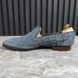 Loafers Dress Shoes Crocodile Alligator Skin Leather 3374 фото 5