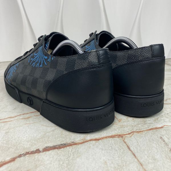Match Up Kim Jones Sneakers Damier Black Leather