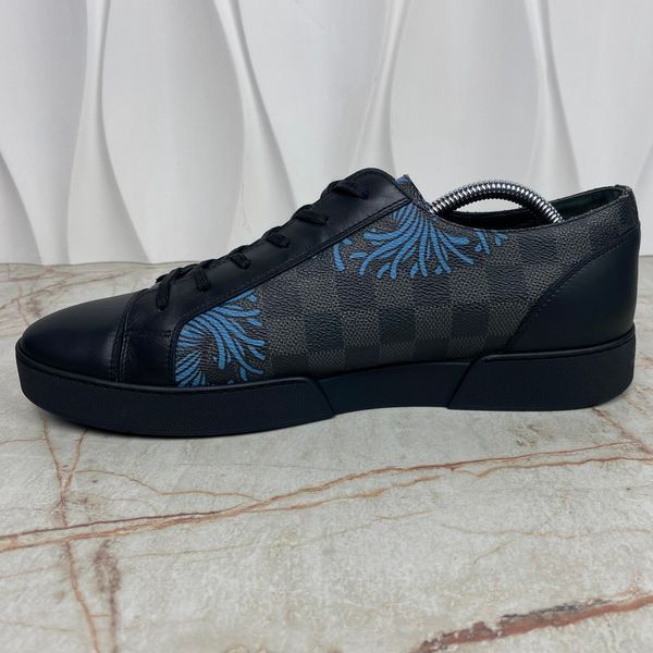 Match Up Kim Jones Sneakers Damier Black Leather