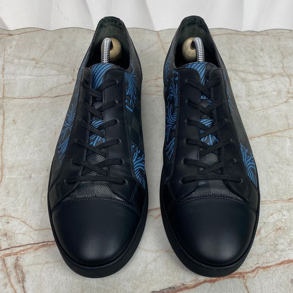 Match Up Kim Jones Sneakers Damier Black Leather