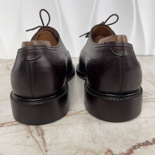 Chatham Dress Shoes Brogue Richelieu Cap Toe Perforated Dark Oak Calf Leather
