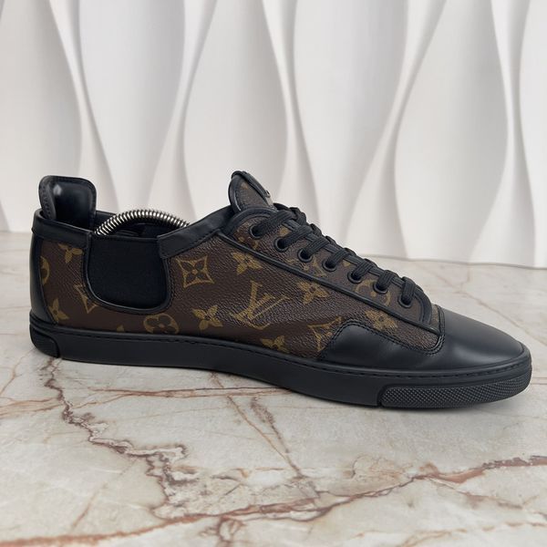 Slalom Sneaker Monogram Canvas Leather