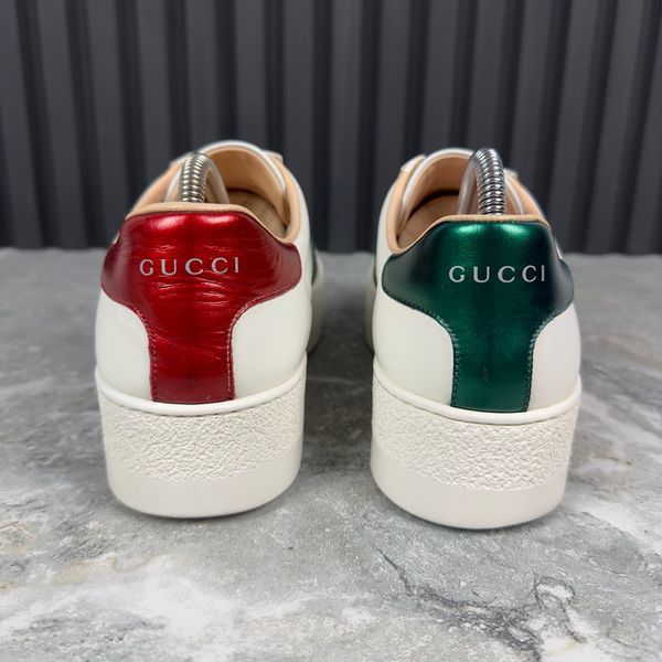Ace Platform white sneakers