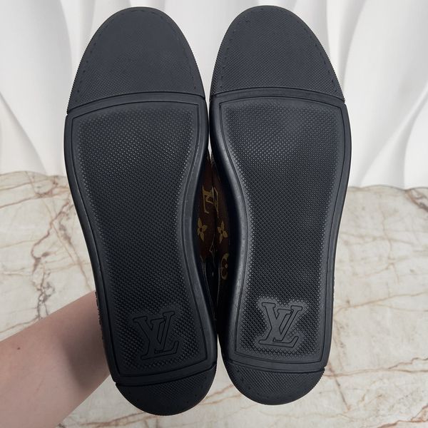 Slalom Sneaker Monogram Canvas Leather