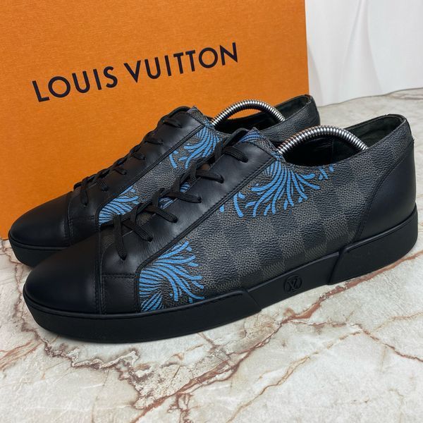 Match Up Kim Jones Sneakers Damier Black Leather