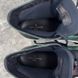 Tattoo Sneakers Logo Tartan Pattern Canvas Blue Navy Leather