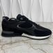 Run Away Logo Damier Sneakers Black Suede Mesh