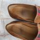 Horsebit Interlocking G Web лофери коричневі замшеві Collapsible Heel 2245 фото 3