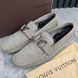 Hockenheim Moccasins Gray Damier Suede