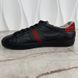 Gucci x Sega Ace Sneakers Ayers Web Guccy Print Black Leather