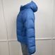 Fitz Roy Down Hoody Jacket Blue Size XS