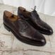 Chatham Dress Shoes Brogue Richelieu Cap Toe Perforated Dark Oak Calf Leather