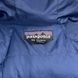 Fitz Roy Down Hoody Jacket Blue Size XS