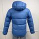 Fitz Roy Down Hoody Jacket Blue Size XS