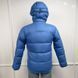 Fitz Roy Down Hoody Jacket Blue Size XS