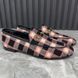 Jordaan Horsebit Loafers Black Pink Plaid Check Tweed