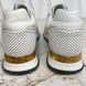 Run Away Sneakers White Perforated Leather