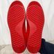 Luxembourg LV Logo Sneakers Red Leather