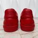 Luxembourg LV Logo Sneakers Red Leather