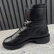 Wonderland Ranger Boots Twist Logo Cap Toe Black Leather
