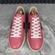 Gucci Ace Web GG Monogram Low Top Sneakers Pink Leather 2532 фото 8