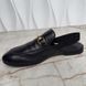 Horsebit Mule Black Leather