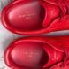 Luxembourg LV Logo Sneakers Red Leather