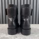 Wonderland Ranger Boots Twist Logo Cap Toe Black Leather