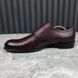 Dress Monk Double Buckle Burgundy Leather