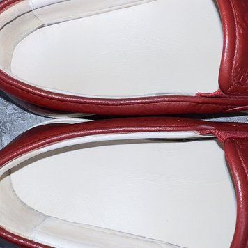 Dublin GG Slipons Red Leather