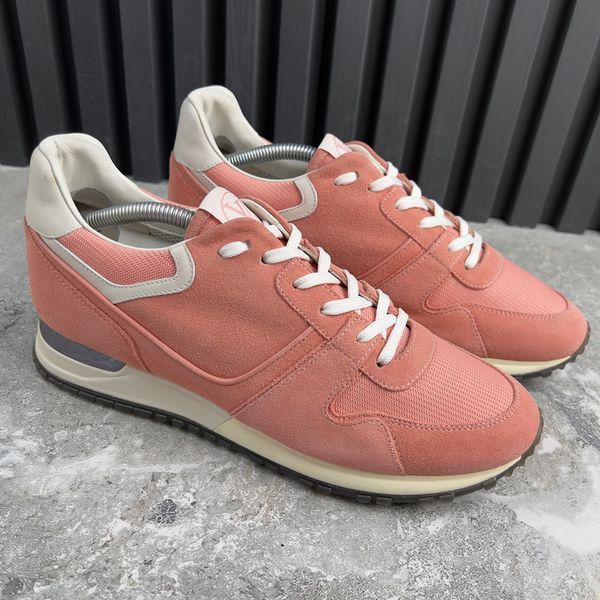 Run Away Sneakers Pink Suede