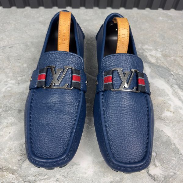 Monte Carlo men's moccasins blue