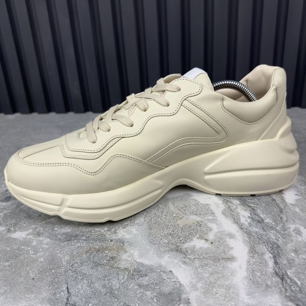 Rhyton Sneaker Donald Duck Printed Beige Leather